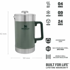 Stanley THE STAY-HOT FRENCH PRESS - Kaffeepresse