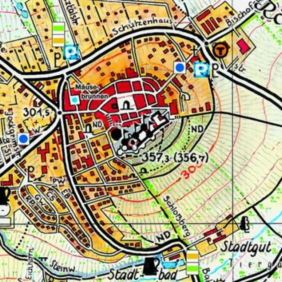 STOLPEN UND DAS STOLPNER LAND - Wanderkarte