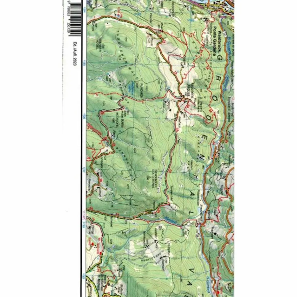 TABACCO WANDERN BRIXEN 1:25000