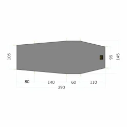 Tatonka FLOOR SHEET LT OKISBA - Zeltplane
