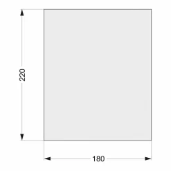 Tatonka FLOORSHEET TYVEK III 180 X 220CM - Zeltplane