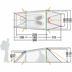 Tatonka GARGIA 2 - Tunnelzelt