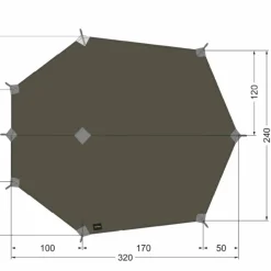 Tatonka TARP WING 3 LT - Tarp