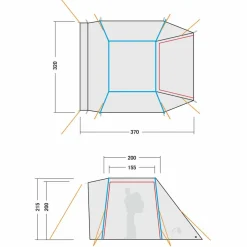 Tatonka VAN CAMP BASIC - Busvorzelt