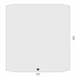 Tatonka VAN CAMP FLOOR SHEET - Zeltplane