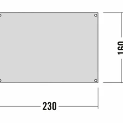 Tatonka ZELTUNTERL. 230 X 160CM - Zeltplane