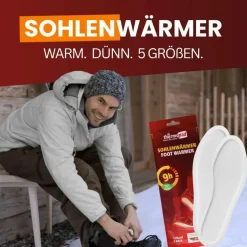 Thermopad SOHLENWÄRMER 1 PAAR - Beheizbare Einlegesohlen