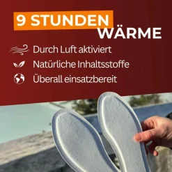 Thermopad SOHLENWÄRMER 1 PAAR - Beheizbare Einlegesohlen