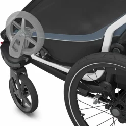 Thule CHARIOT CAB DARK SLATE - Fahrradanhänger