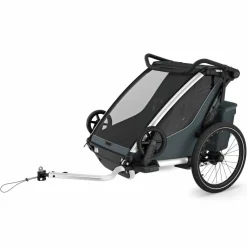 Thule CHARIOT CROSS DOUBLE DARK SLATE - Fahrradanhänger