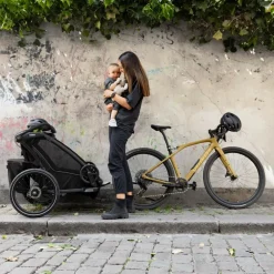 Thule CHARIOT SPORT DOUBLE BLACK - Fahrradanhänger