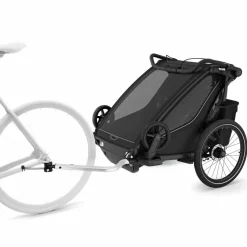 Thule CHARIOT SPORT DOUBLE BLACK - Fahrradanhänger