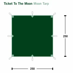Ticket To The Moon MOON TARP - Tarp