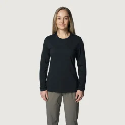 Tierra WOOL TEE LONG SLEEVE W Damen - Langarmshirt