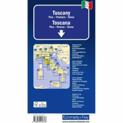 TOSKANA NR. 08 REGIONALSTRASSENKARTE 1:200 000