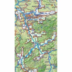 TOURENATLAS TA3 WASSERWANDERN 03 RHEIN-MOSEL - Wasserkarte