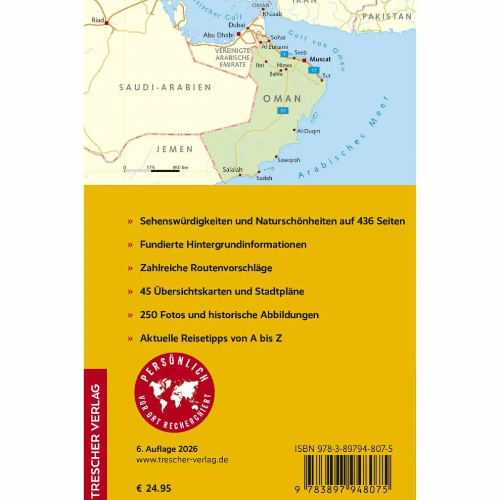 TRESCHER REISEFÜHRER OMAN - Reiseführer