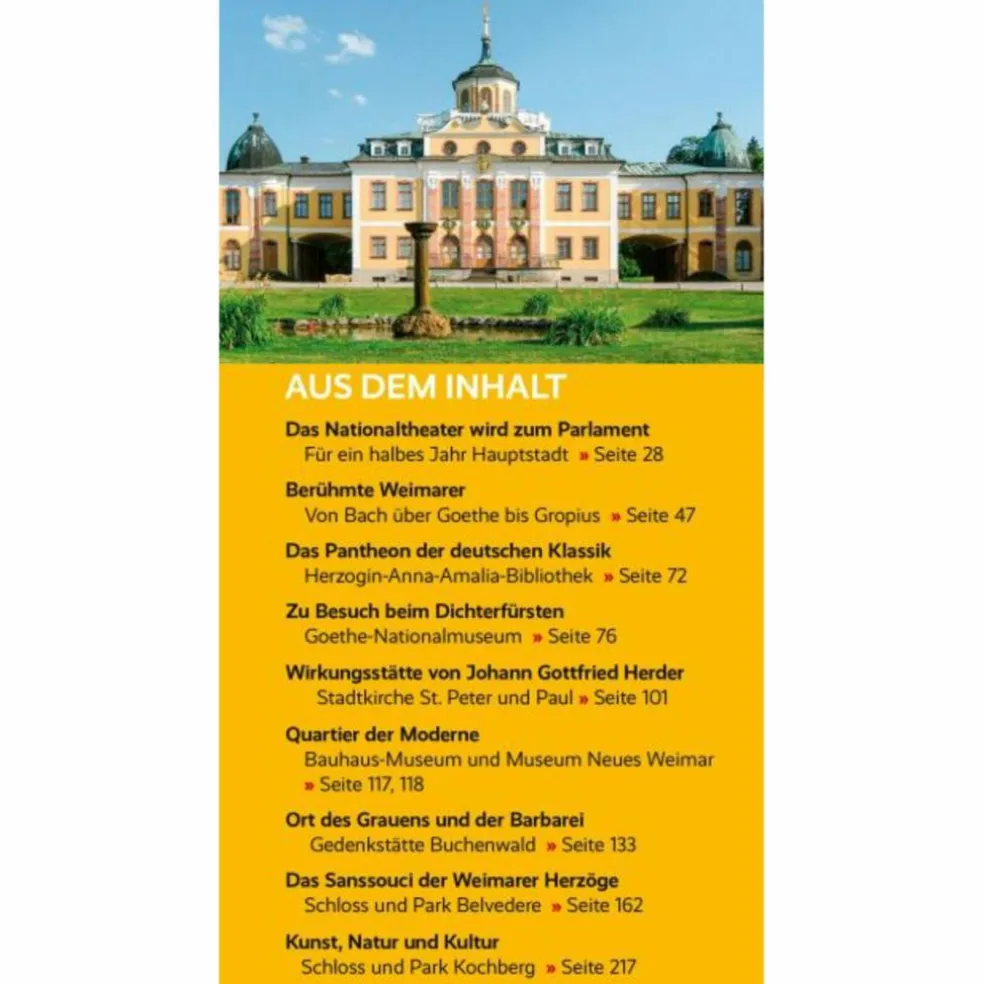 TRESCHER REISEFÜHRER WEIMAR