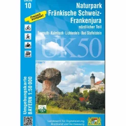 UK50-10 NATURPARK FRÄNKISCHE SCHWEIZ - FRANKENJURA NORD
