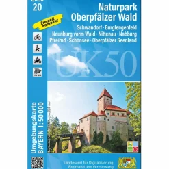 UK50-20 NATURPARK OBERPFÄLZER WALD