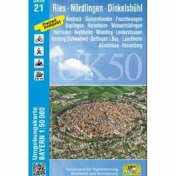 UK50-21 RIES, NÖRDLINGEN, DINKELSBÜHL