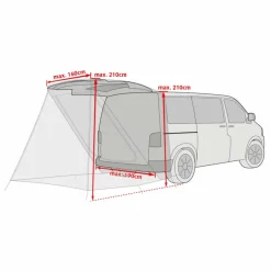 Vaude DRIVE VAN TRUNK - Busvorzelt
