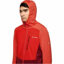 Vaude MONVISO HOODED GRID FLEECE JACKET Herren - Fleecejacke
