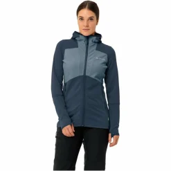 Vaude MONVISO HOODED GRID FLEECE JACKET Damen - Fleecejacke