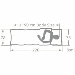 Vaude NAVAJO 100 II SYN - Kunstfaserschlafsack