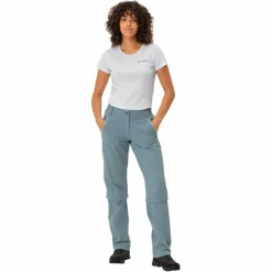 Vaude WOMEN'S FARLEY STRETCH CAPRI T-ZIP PANTS III Damen - Trekkinghose