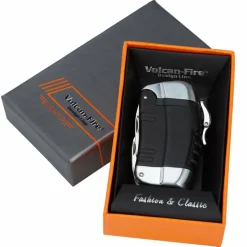 V-Fire DL27 COOLJET CHROM BLACK - Feuerzeug