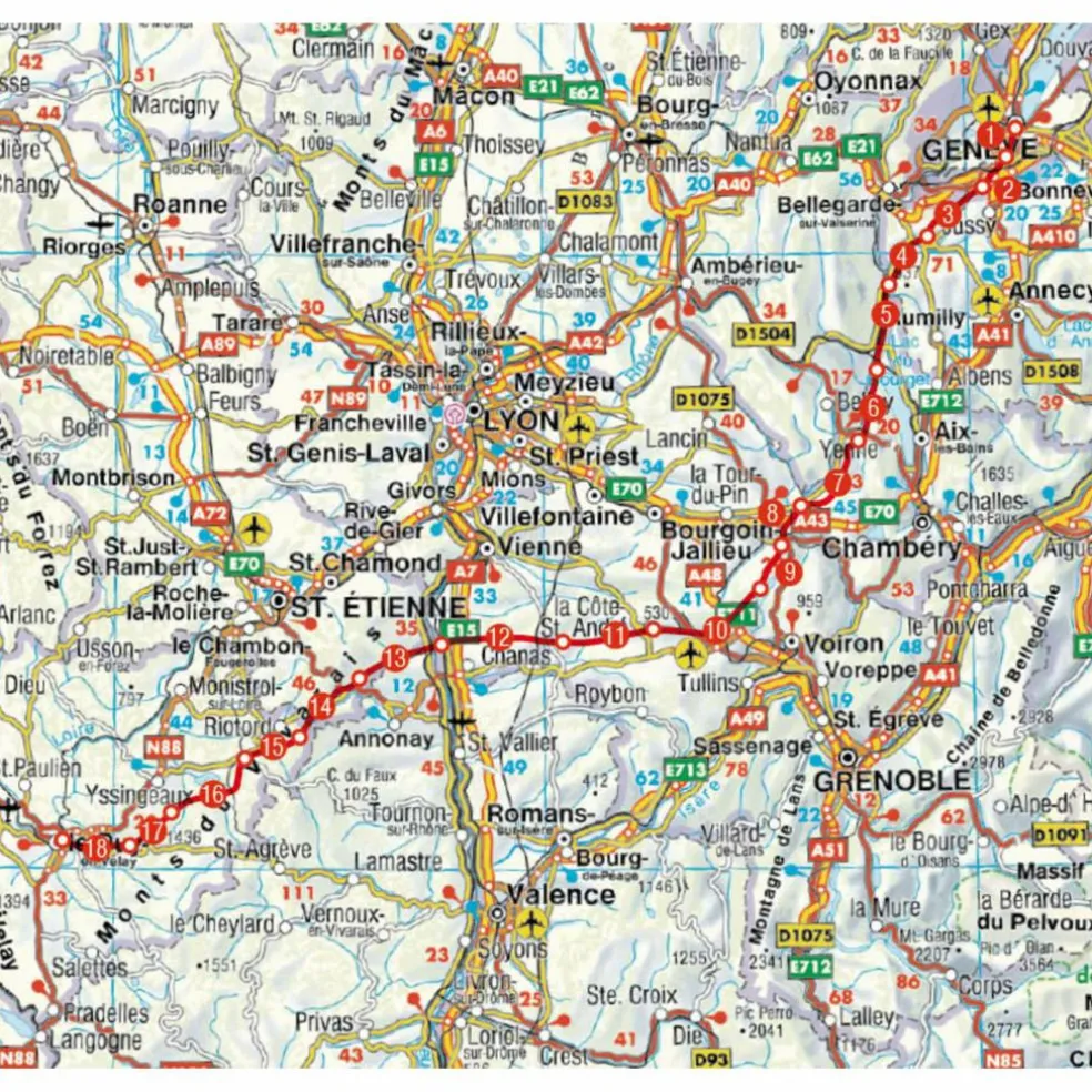 VIA GEBENNENSIS - Wanderführer