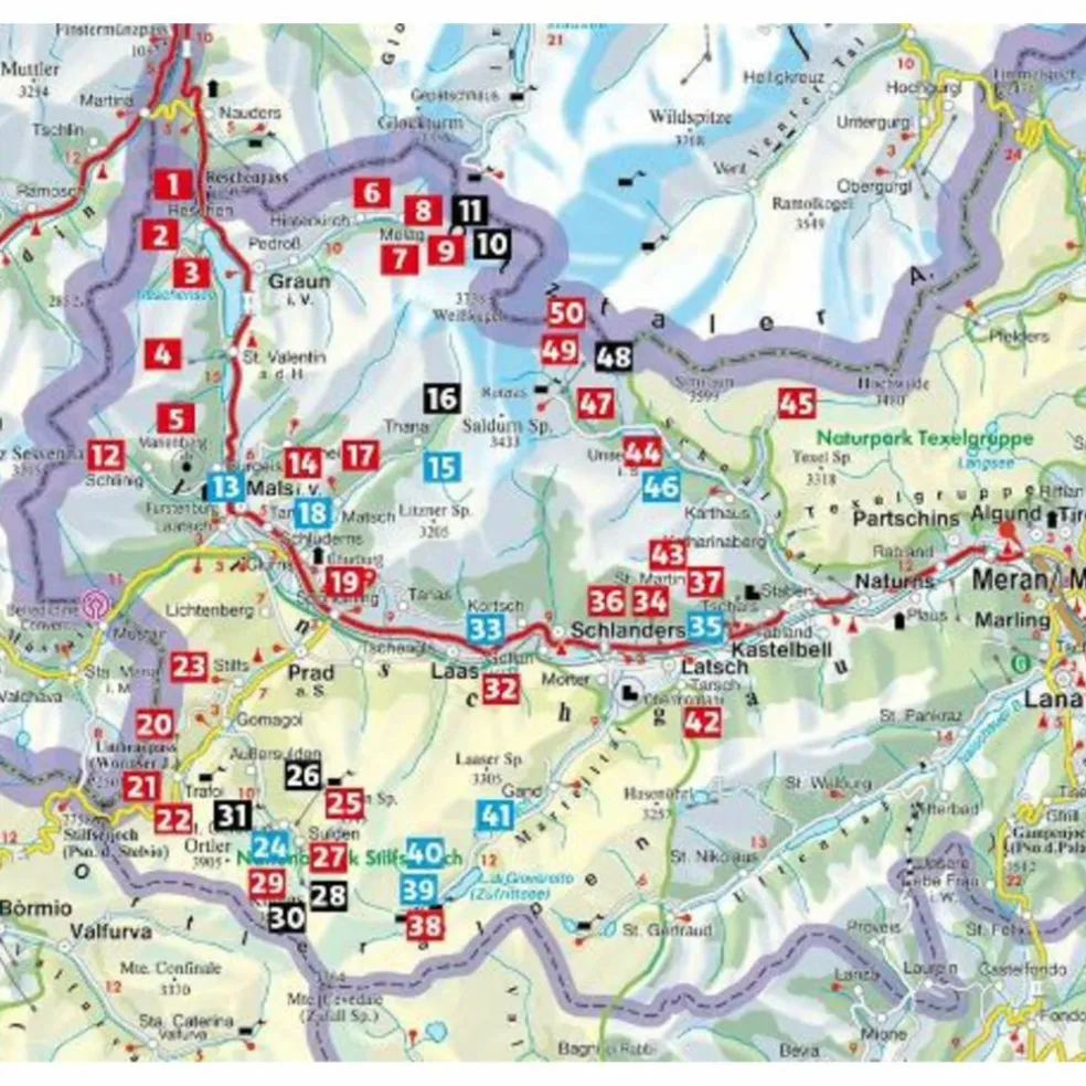 VINSCHGAU - Wanderführer