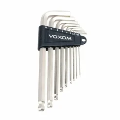 Voxom SECHSKANTSCHLÜSSEL-SET WKL5 SILBER, 1,5, 2, 2,5, 3, 4, 5, 6, - Fahrradwerkzeug