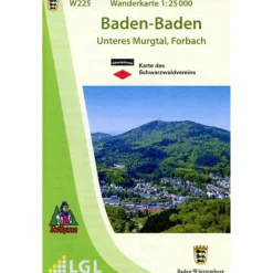 W225 WANDERKARTE 1.25 000 BADEN-BADEN