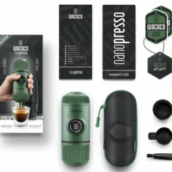 Wacaco WACACO NANOPRESSO INKL. SCHUTZHÜLLE - MOSS GREEN - Kaffeepresse