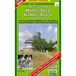 WANDER-, SKI- UND RADWANDERKARTE HOCHSAUERLAND - Wanderkarte