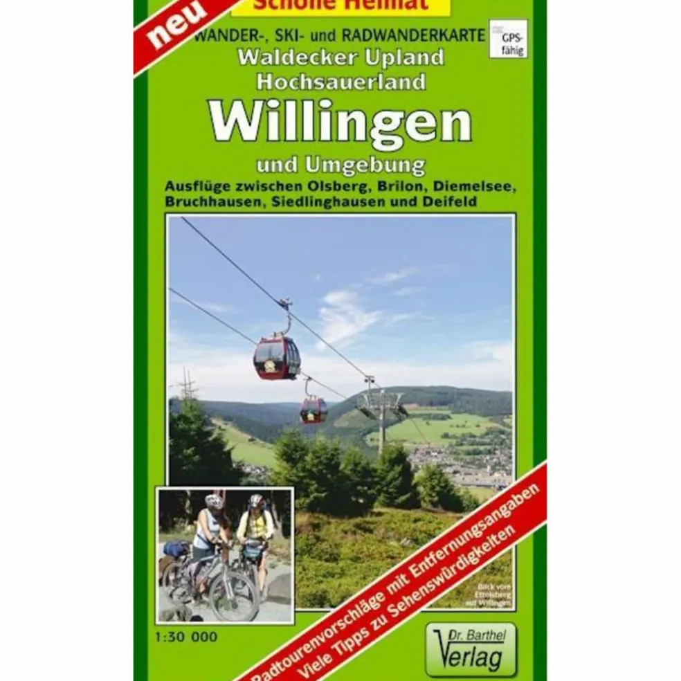 WANDER-, SKI- UND RADWANDERKARTE WALDECK - Wanderkarte