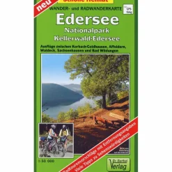 WANDER- UND RADWANDERKARTE EDERSEE, NATI - Wanderkarte