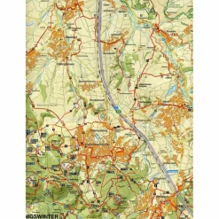 WANDERKARTE NATURPARK SIEBENGEBIRGE - Wanderkarte