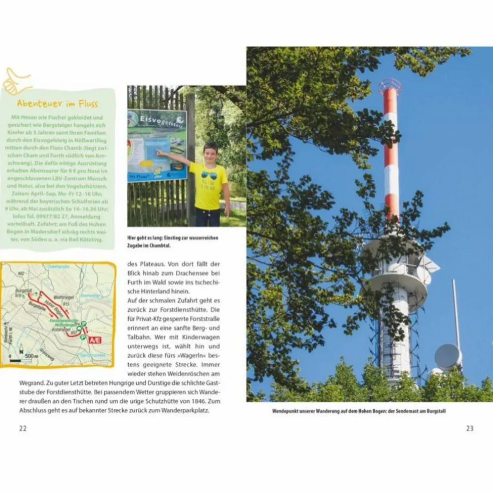 WANDERSPAß MIT KINDERN BAYERISCHER WALD - Wanderführer