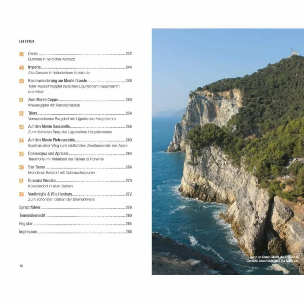 WANDERURLAUBSFÜHRER CINQUE TERRE LIGURIE - Wanderführer