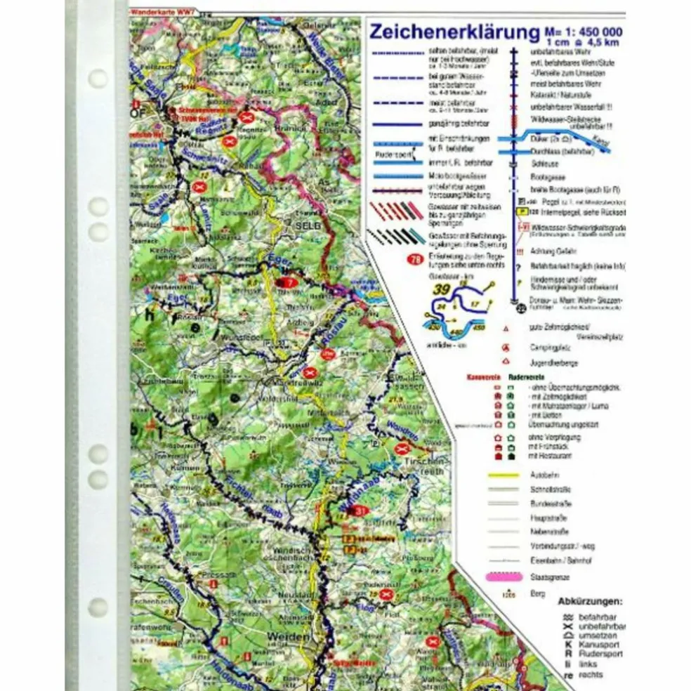 WASSERSPORT-WANDERKARTE 04. DEUTSCHLAND-SÜDOST