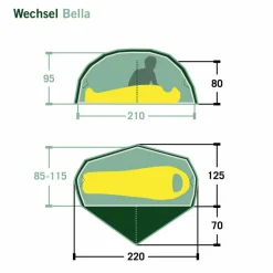 Wechsel BELLA - Einpersonenzelt