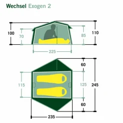 Wechsel EXOGEN 2 - Kuppelzelt
