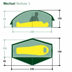 Wechsel VENTURE 1 - Einpersonenzelt