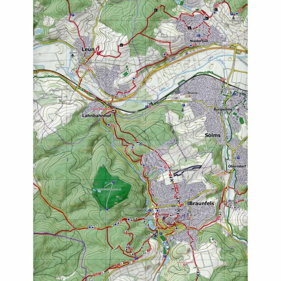 WEILBURG - LAHNTAL 1 : 25 000, BLATT 45- - Wanderkarte