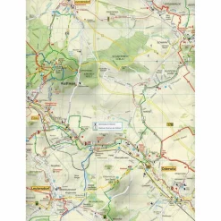 ZITTAUER GEBIRGE, SPREEQUELLGEBIET UND UMGEBUNG - Wanderkarte